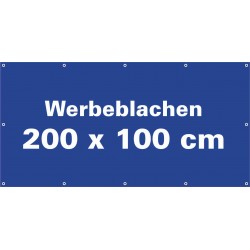 Standard Werbebanner 200x100cm